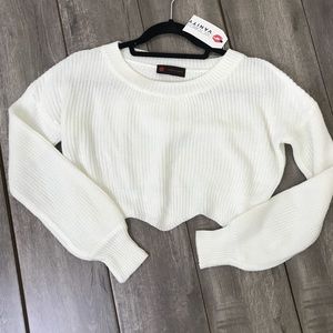 Long sleeved crop top